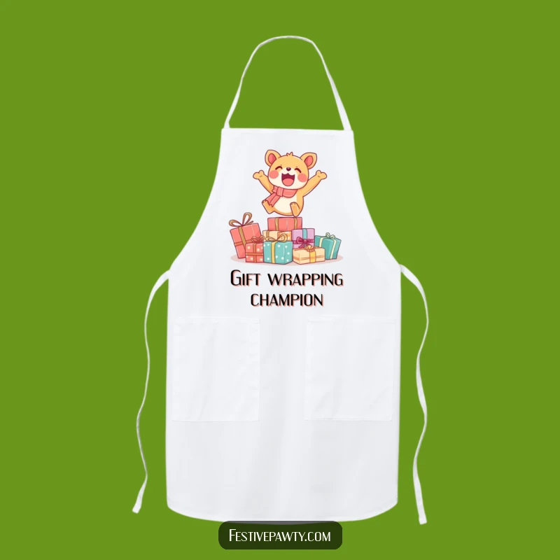 Funny Animal Gift Apron: Cook with Joy in This Hilarious Kitchen Accessory!