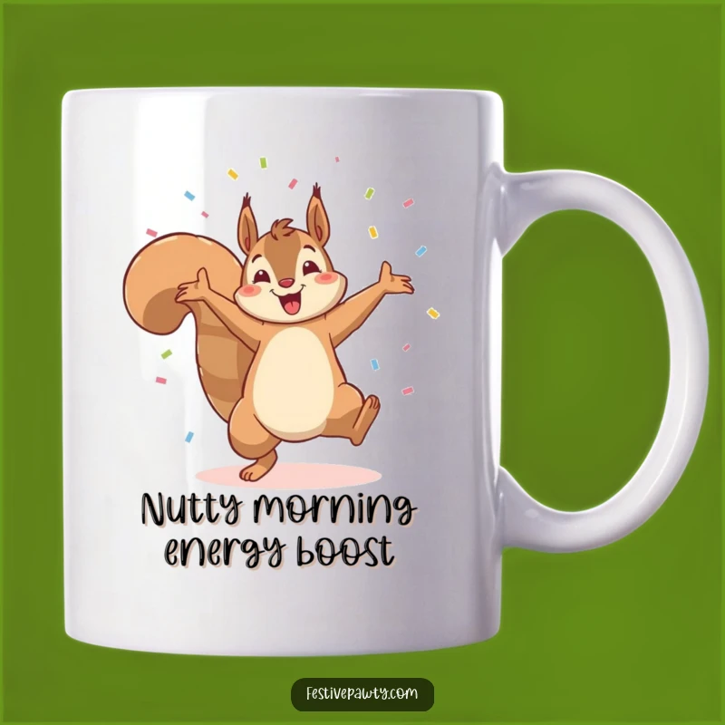 Funny Squirrel Cartwheel Mug: A Hilarious Triumph Gift for Squirrel Lovers