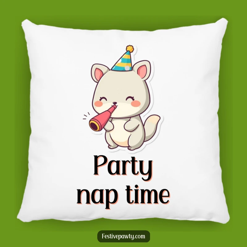 Funny Animal Party Pillow: Cozy Celebration Buddy - Soft Funny Gift for Comfort