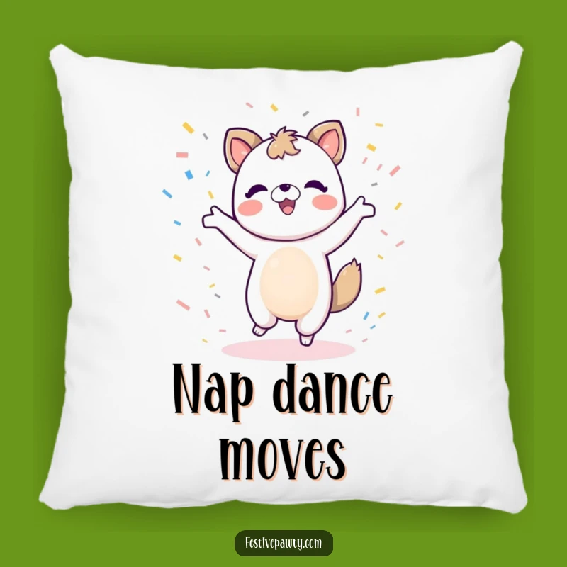 Funny Dancing Animal Pillow: Cozy Dancer - Soft Funny Gift for Relaxation
