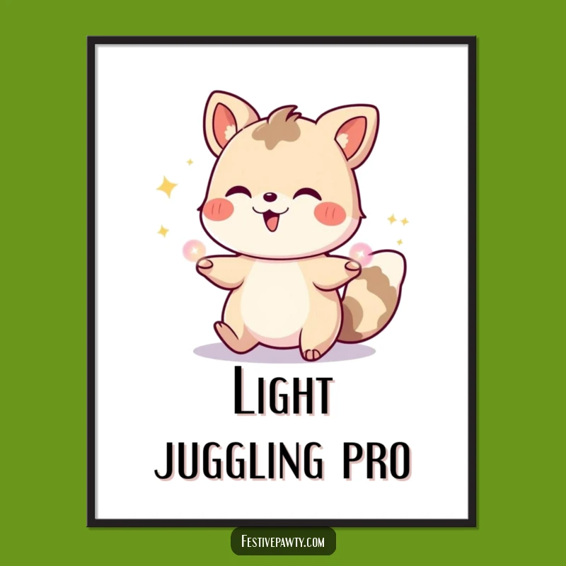 Funny Giggling Animal Digital Print: Instant Festive Decor for Your Space!