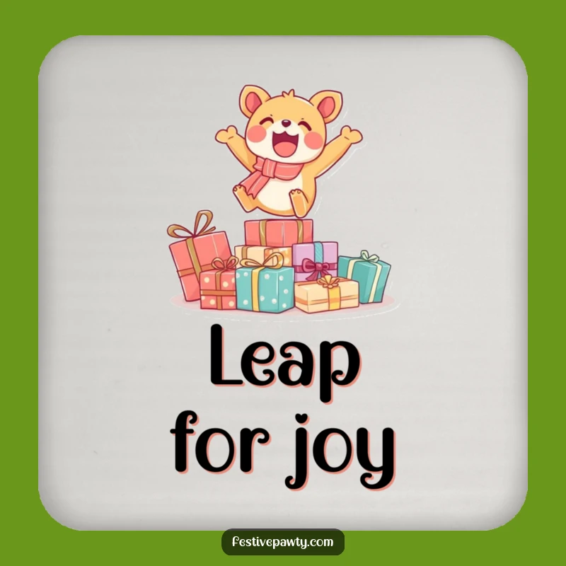 Funny Animal Gift Coaster: Protect Surfaces with This Hilarious & Chic Decor!