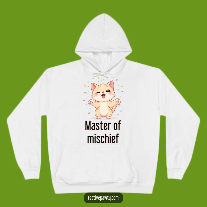 Cozy Funny Cat Juggling Hoodie: Warmth & Hilarious Playful Vibes