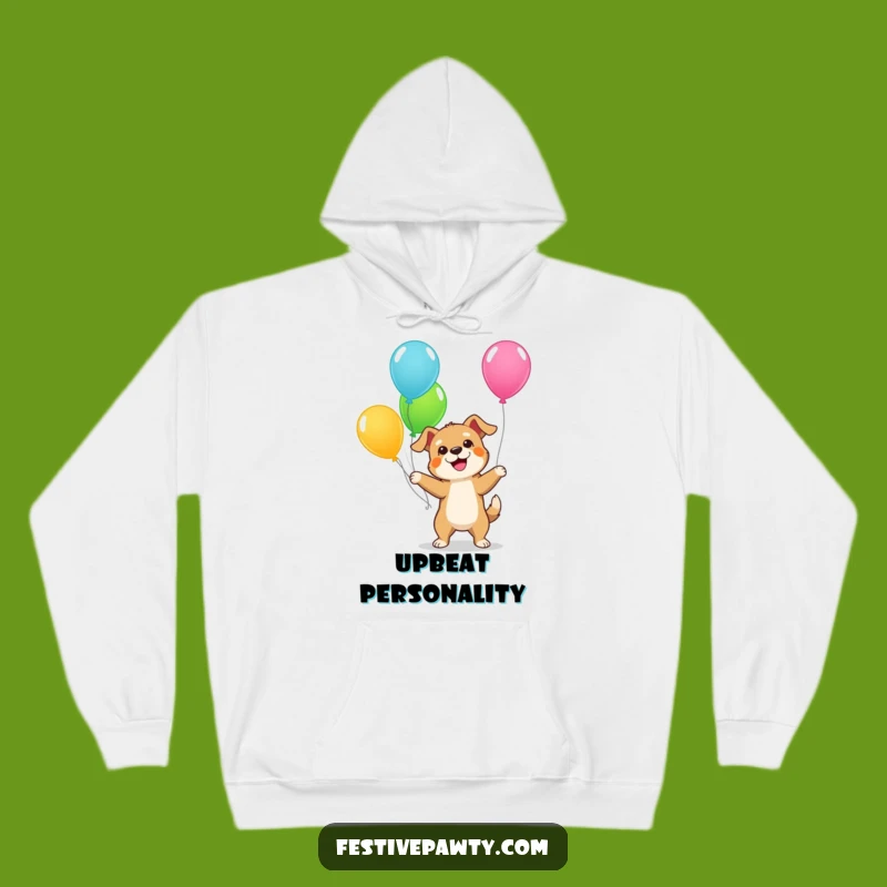 Cozy Funny Dog Juggling Hoodie: Warm & Hilarious Gift for Playful Pups