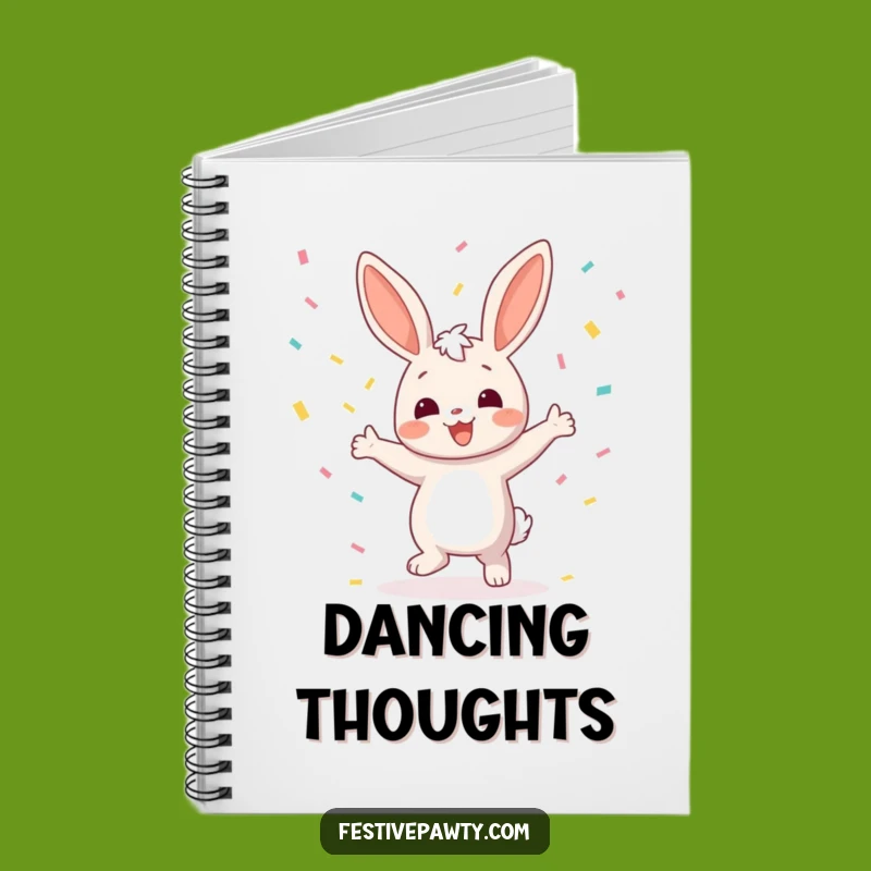 Funny Bunny Dancing Journal: Hilarious & Joyful Notebook