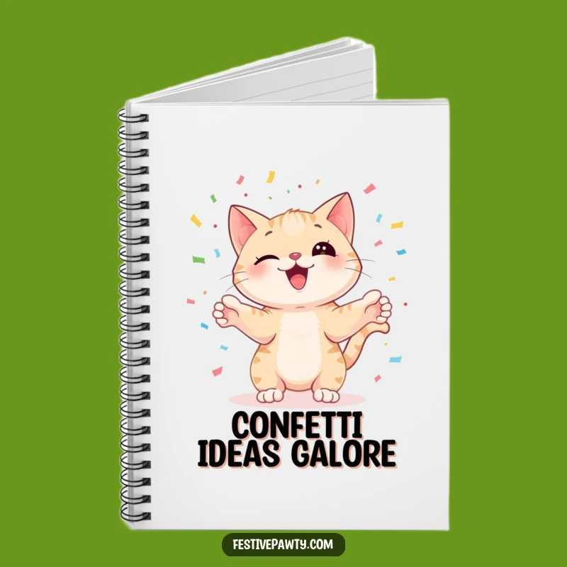 Funny Cat Juggling Notebook: Jot Down Ideas Playfully!