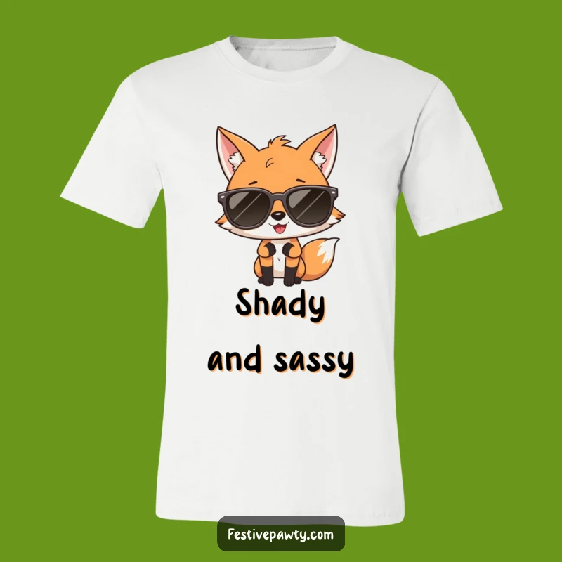 Funny Diva Fox Sunglasses T-Shirt - Unleash Your Inner Star with This Hilarious Tee
