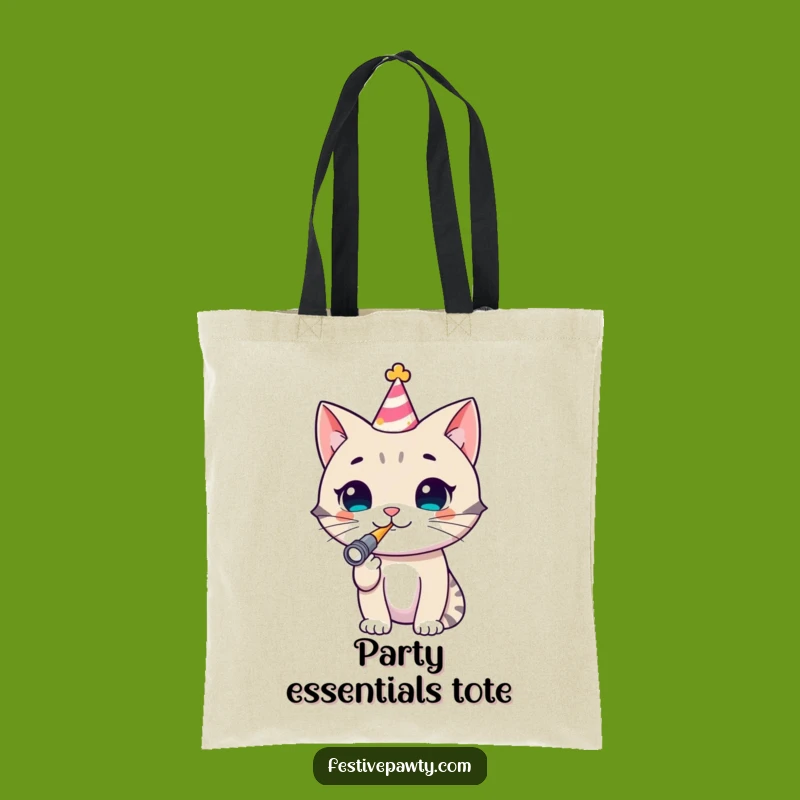Funny Cat Party Tote Bag: Carry Your Fun & Hilarious Essentials