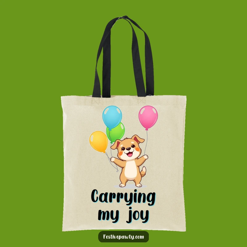 Funny Dog Juggling Tote Bag: Carry Your Fun & Hilarious Style